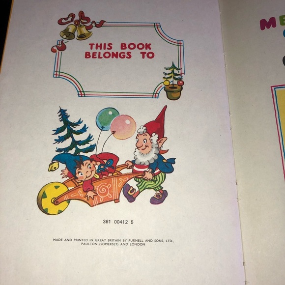 Noddy Meets Father Christmas Book - Yellow Cover - Picture 3 of 10